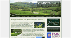 Desktop Screenshot of gardenfarmpeakdistrict.co.uk